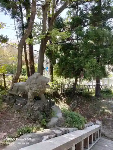 神峰神社の狛犬