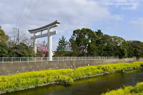 寒川神社の景色