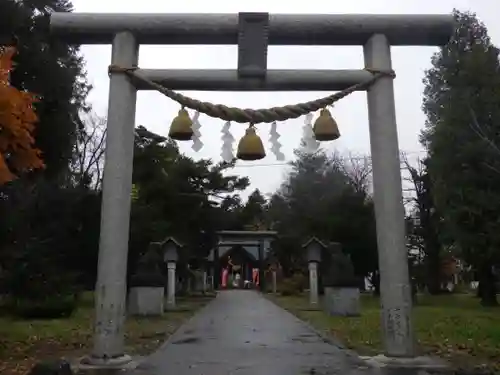 新十津川神社の鳥居