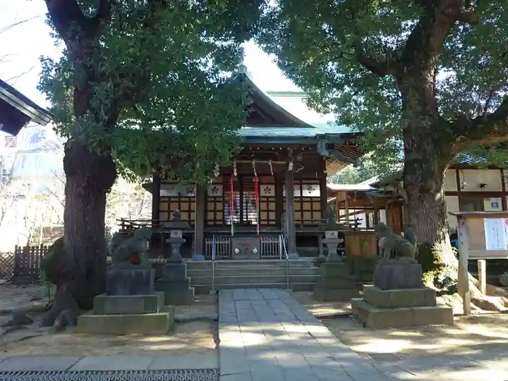 西向天神社の本殿・本堂