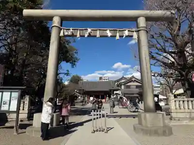 浅草神社の鳥居