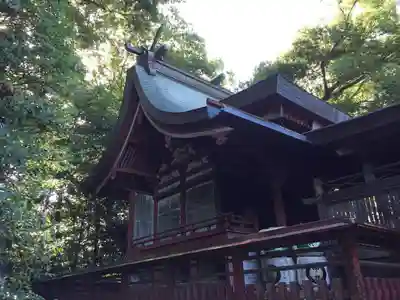 都萬神社の本殿・本堂
