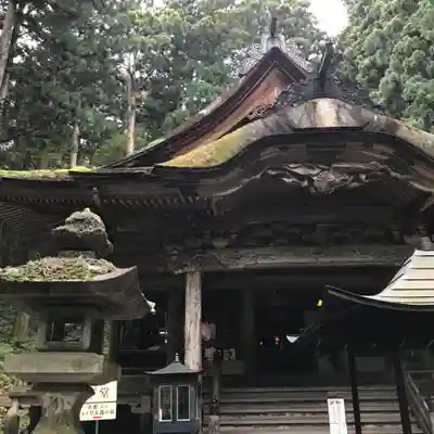 宝積山光前寺の本殿・本堂