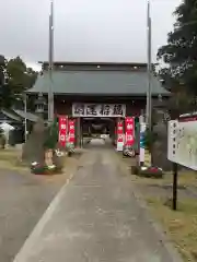 常陸第三宮　吉田神社の山門