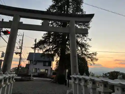 山宮浅間神社の鳥居