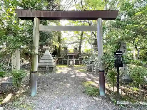 若宮神明社の鳥居