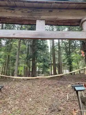 子檀嶺神社中社(長野県)
