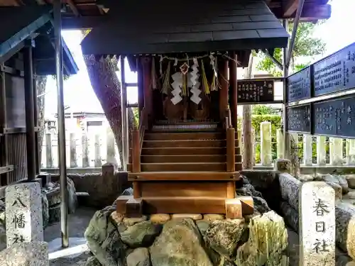 神明社（稲葉地神明社）の末社・摂社