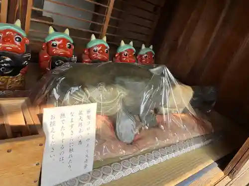 板倉雷電神社の狛犬