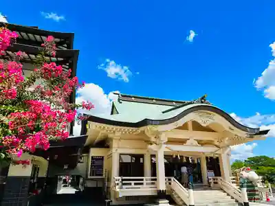 岡山神社の本殿・本堂