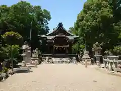 神明社の本殿