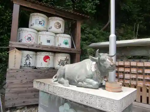 神前神社の狛犬