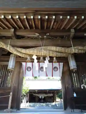 菊池神社の山門・神門