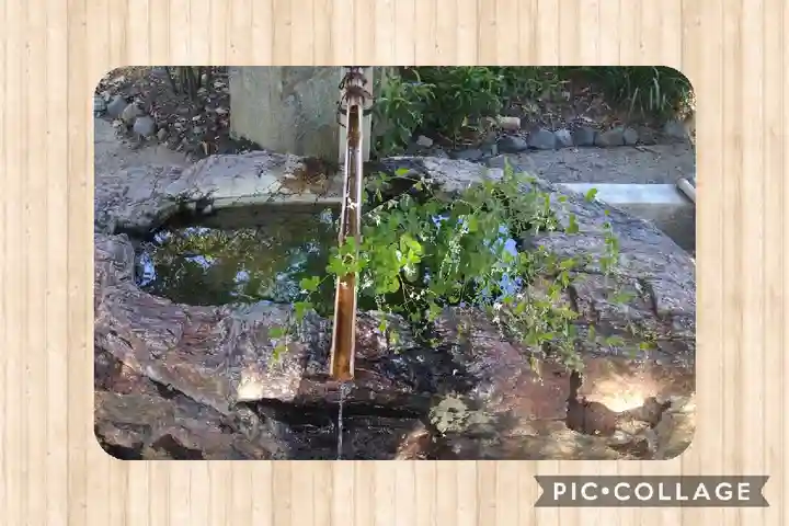阿智神社の手水舎
