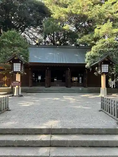 埼玉縣護國神社の本殿・本堂