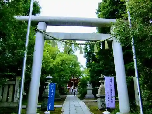 徳持神社の鳥居