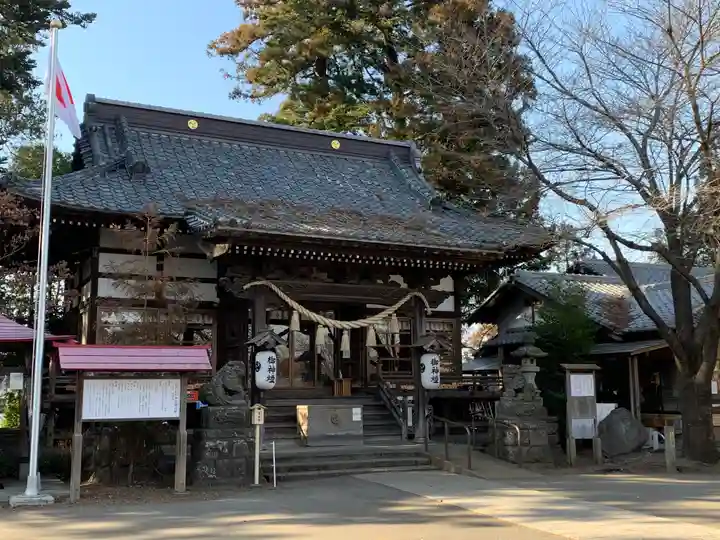 比呂佐和神社の本殿・本堂