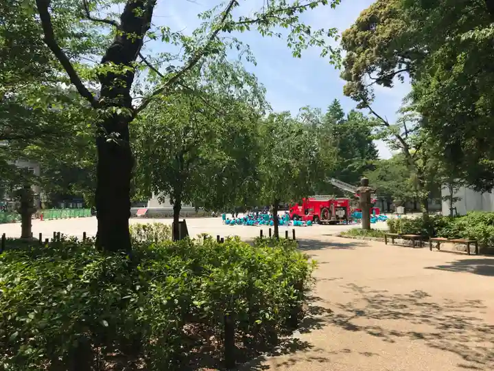 靖國神社の周辺