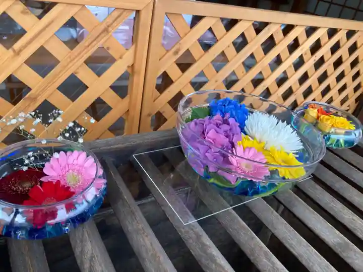 新川皇大神社の手水舎