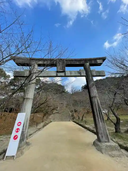 宝満宮竈門神社の鳥居