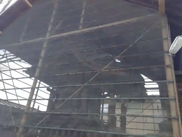 取手八坂神社の本殿・本堂