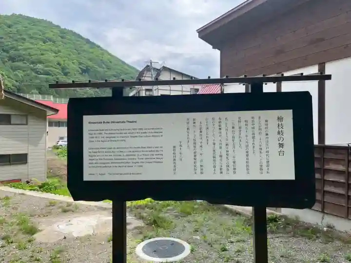 鎮守神社(橋場のばんば)(福島県)