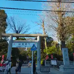 阿佐ヶ谷神明宮の鳥居