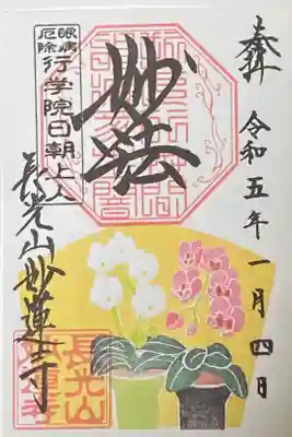 １月御朱印
胡蝶蘭