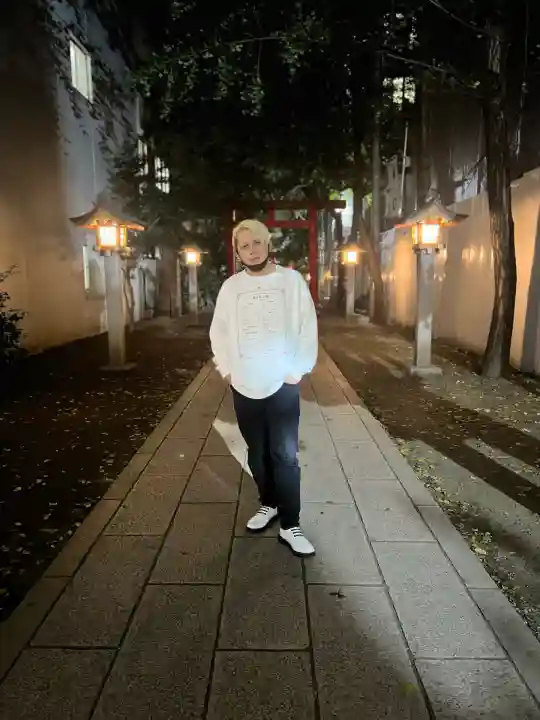 花園神社の鳥居