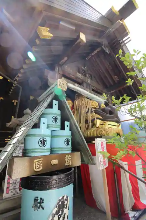 波除神社(波除稲荷神社)の末社・摂社
