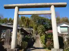 若雷神社の鳥居