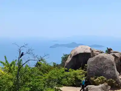 大聖院弥山本堂の景色