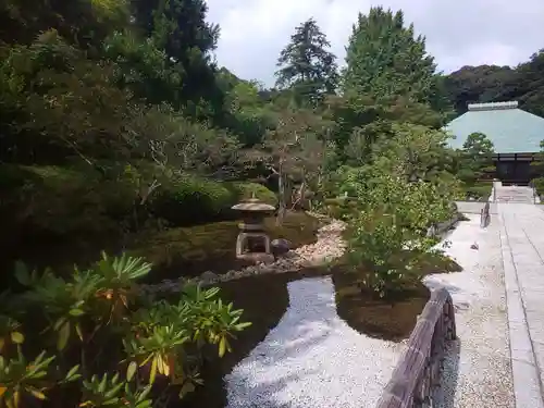 浄妙寺の庭園