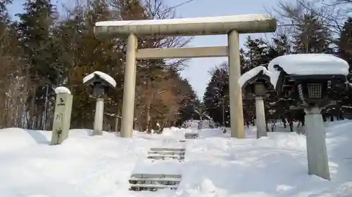 上川神社の鳥居