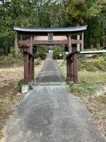 葛城神社の鳥居