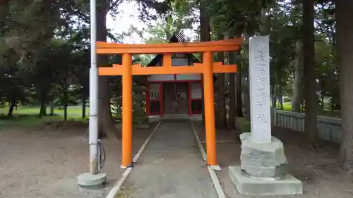 長沼神社の鳥居