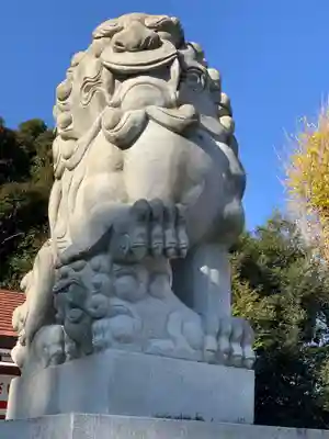 富知六所浅間神社の狛犬