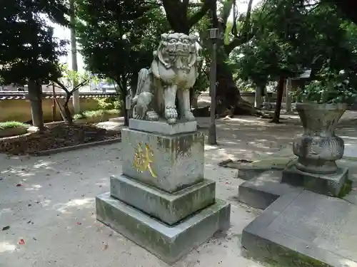 二日市八幡宮の狛犬