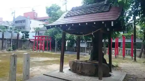 縣神社の手水