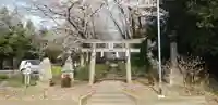 長柄神社の鳥居