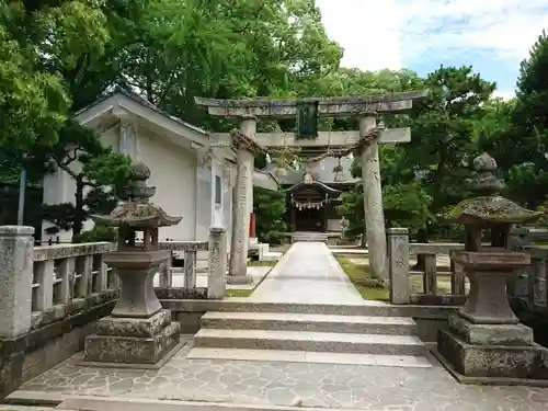 松陰神社の鳥居