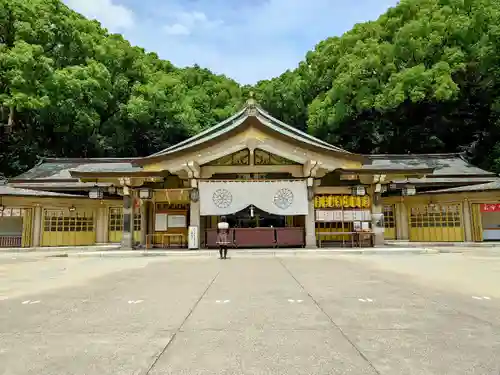 福岡縣護國神社の本殿・本堂