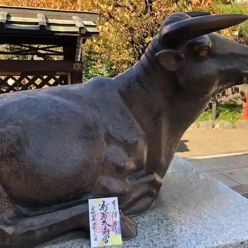 湯島天満宮の狛犬