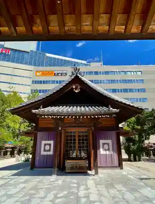 警固神社の本殿・本堂