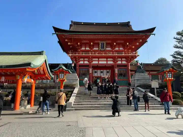 伏見稲荷大社の本殿・本堂