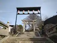 阿智神社の鳥居