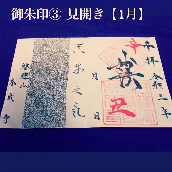 本成寺の御朱印