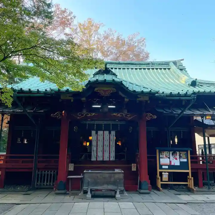 赤坂氷川神社の本殿・本堂
