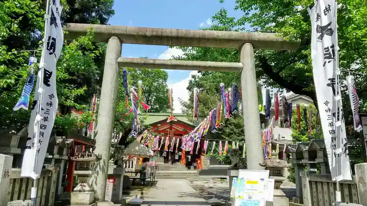 くまくま神社(導きの社 熊野町熊野神社)の鳥居
