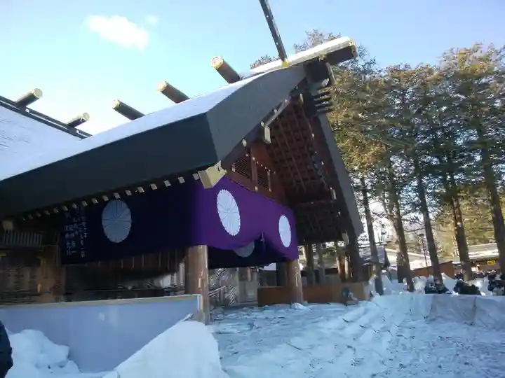 北海道神宮の本殿・本堂